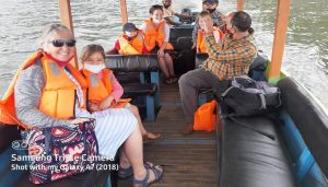 Boating the Twin Lakes of Bulera and Ruhondo
